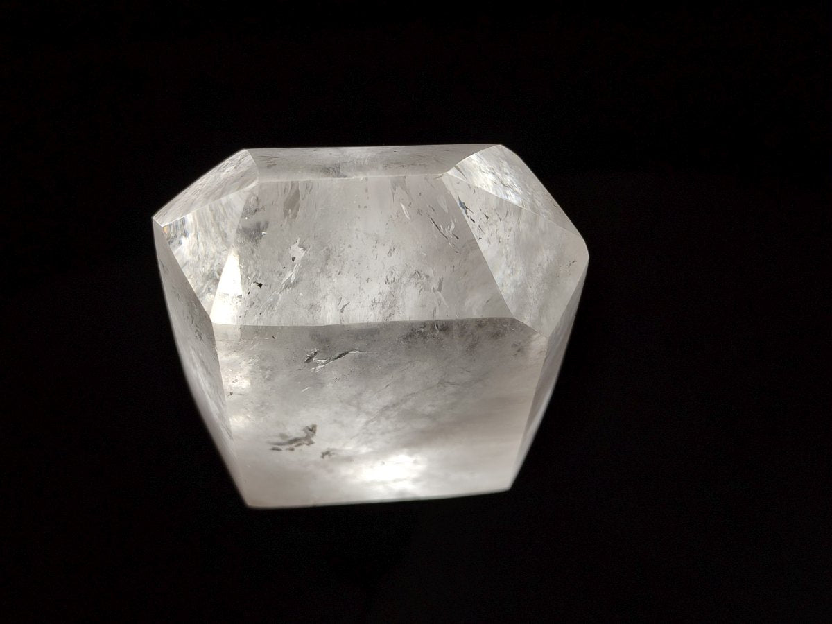 Polished Large Tabular Clear Quartz Crystal x 1 From Madagascar