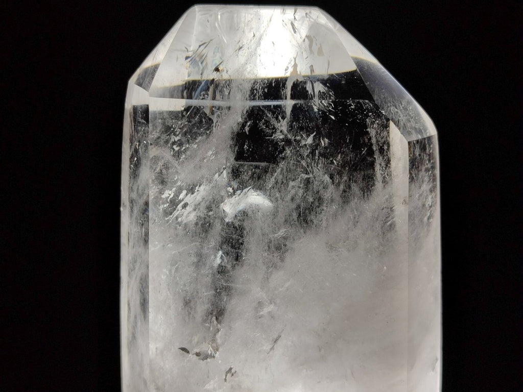 Polished Large Tabular Clear Quartz Crystal x 1 From Madagascar