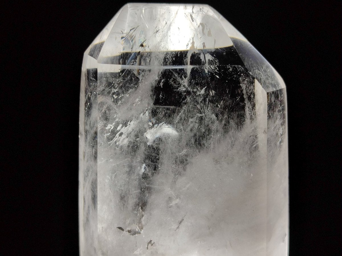 Polished Large Tabular Clear Quartz Crystal x 1 From Madagascar