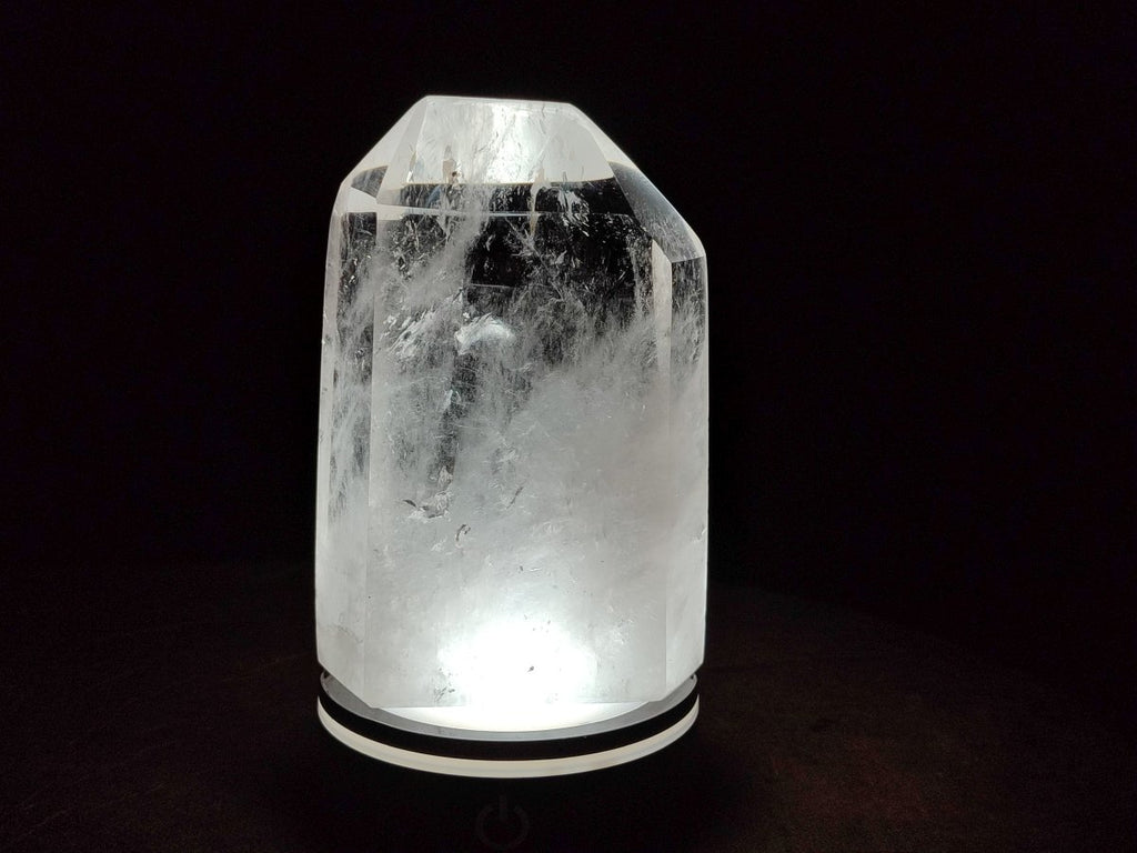 Polished Large Tabular Clear Quartz Crystal x 1 From Madagascar