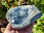 Natural Large Blue Celestite Specimen x 1 From Sakoany Madagascar