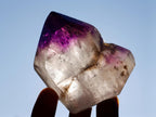 Polished Smokey Amethyst Twin Window Quartz Crystal x 1 From Akansobe Madagascar