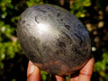 Polished Large Basalt and Pyrite Pharaoh Free Form x 1 From Iron Duke Mine, Zimbabwe