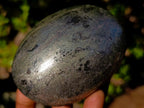 Polished Large Basalt and Pyrite Pharaoh Free Form x 1 From Iron Duke Mine, Zimbabwe
