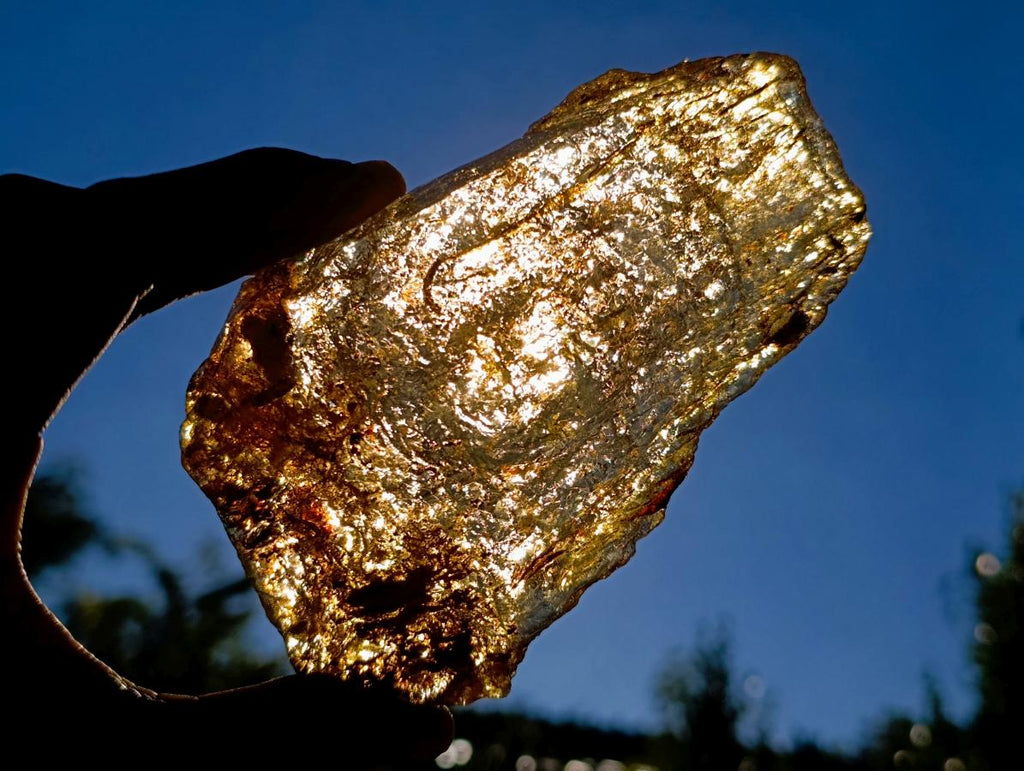 Natural Superb XL Copal Amber with Inclusions x 1 From Nosy Varika Madagascar