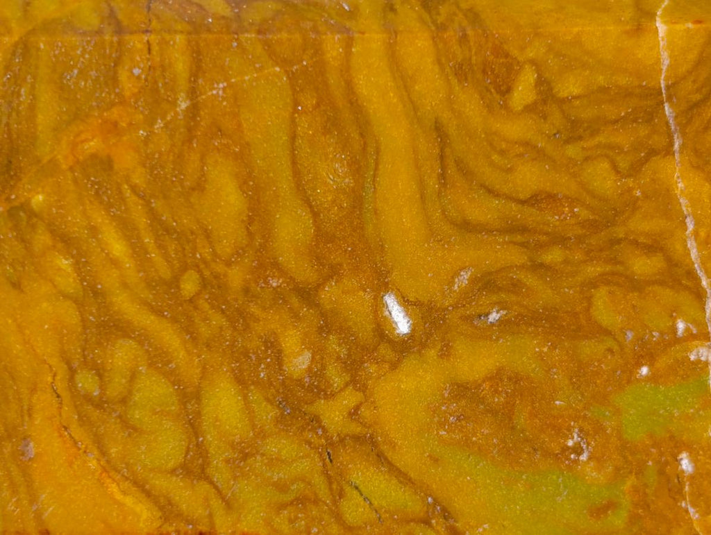 Polished Rare Yellow Ocean Jasper Display Crystal x 1 From Madagascar