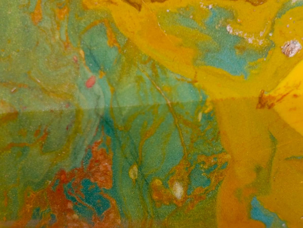 Polished Rare Yellow Ocean Jasper Display Crystal x 1 From Madagascar