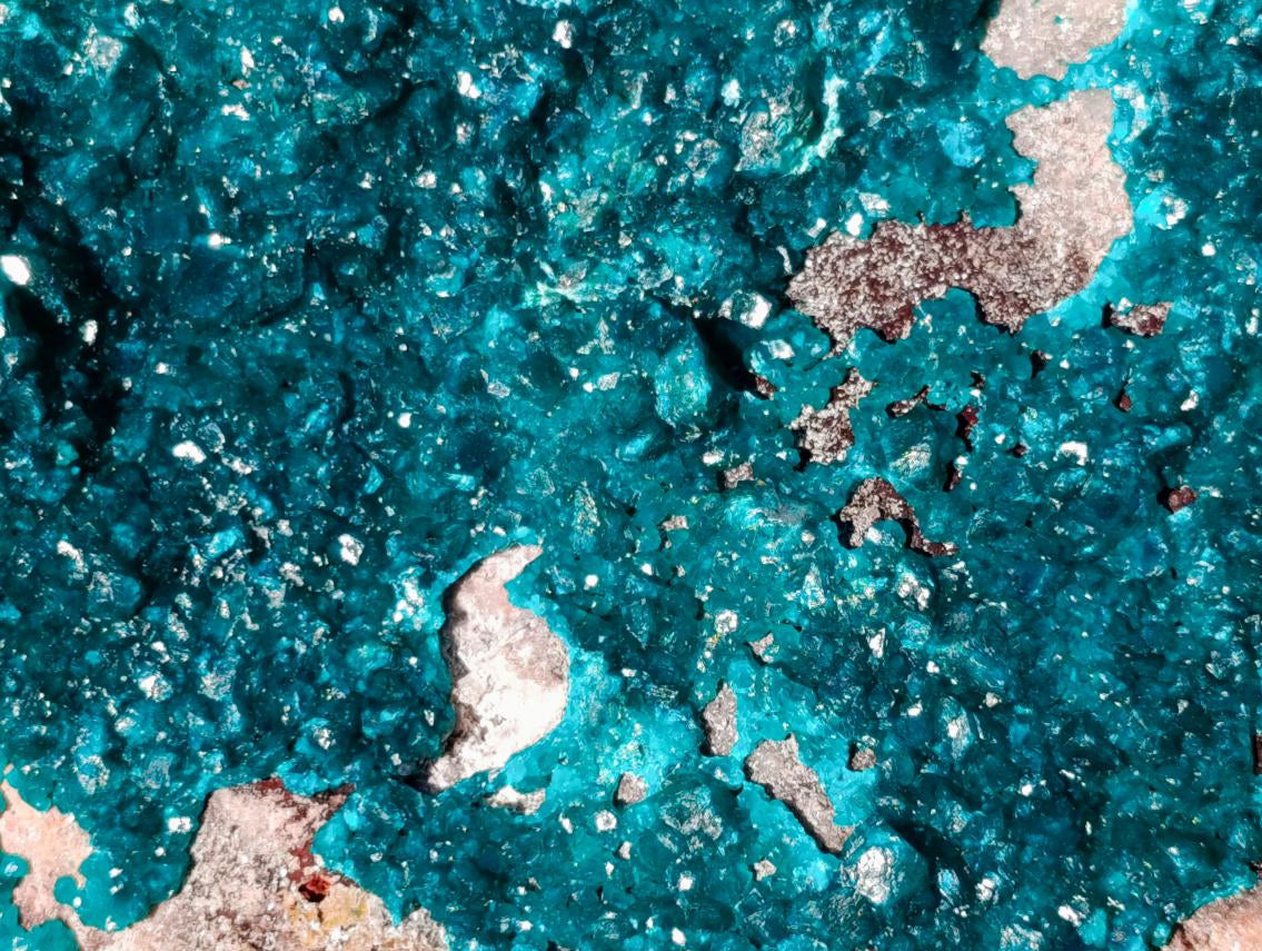 Natural XL Dioptase Specimen on a Dolomite Matrix x 1 From Likasi, Congo