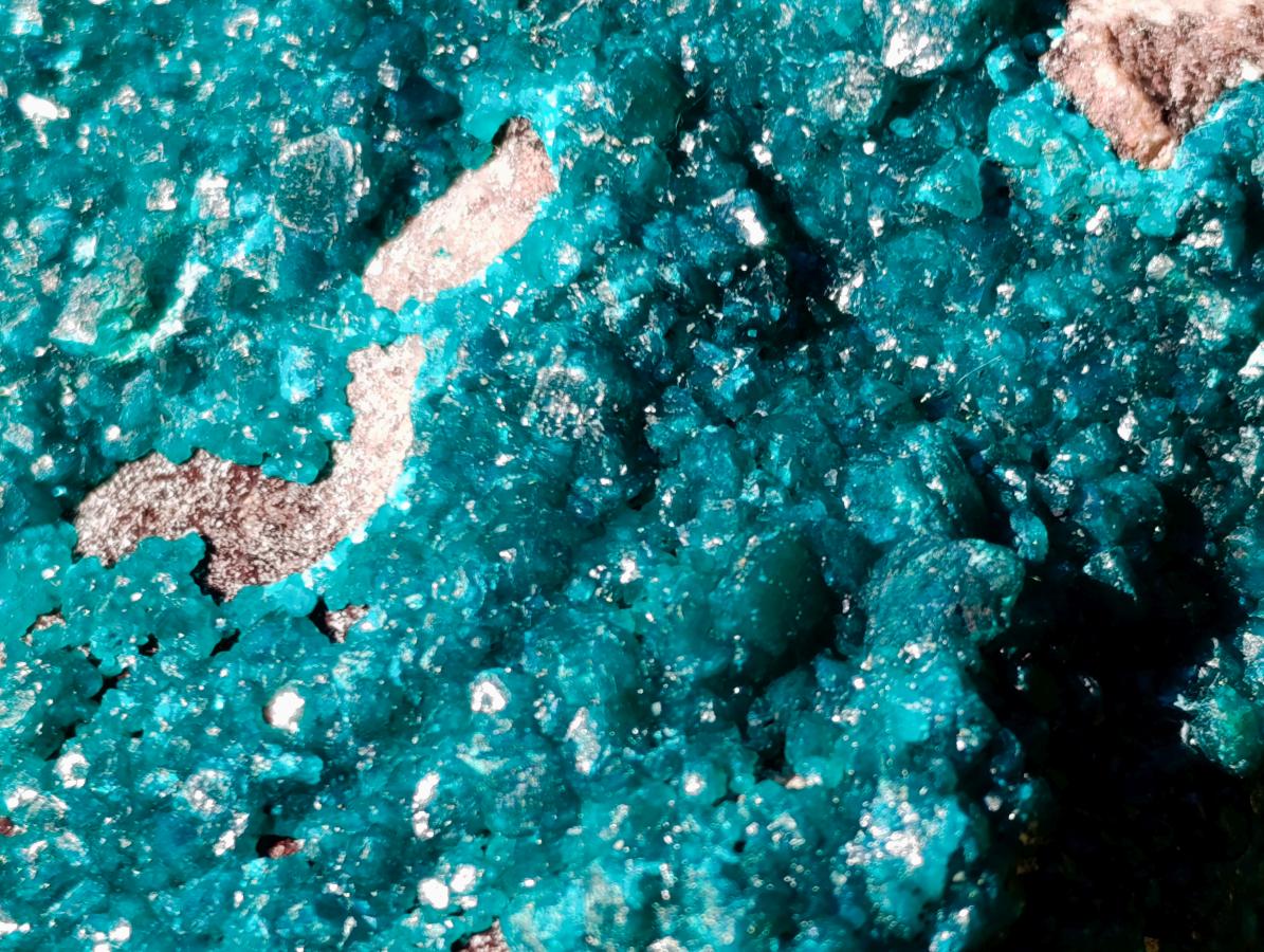 Natural XL Dioptase Specimen on a Dolomite Matrix x 1 From Likasi, Congo