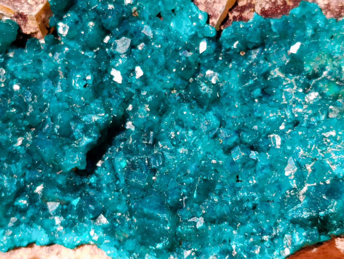 Natural XL Dioptase Specimen on a Dolomite Matrix x 1 From Likasi, Congo