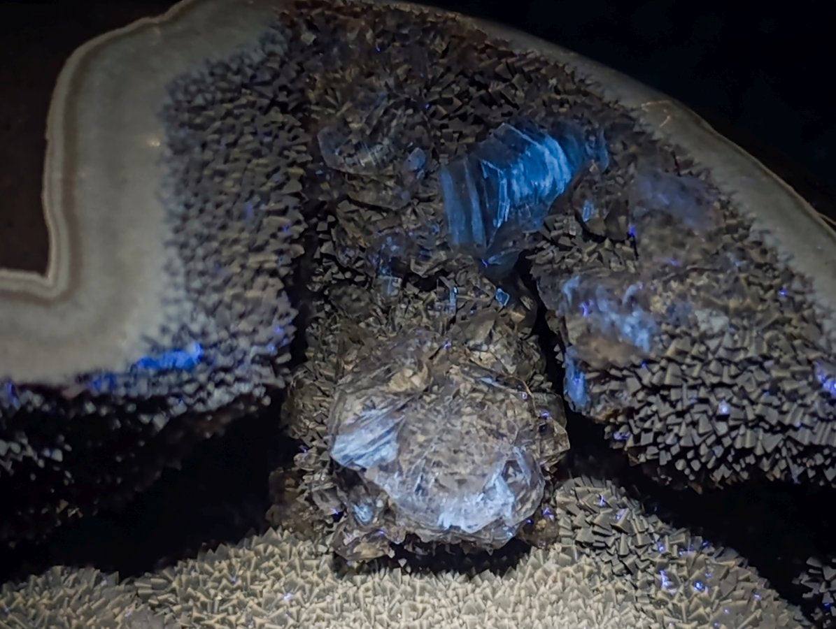 Polished Septerye Sauvage "Dragons Egg" x 1 From Mahajanga, Madagascar