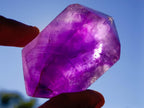 Polished Double Terminated Amethyst Window Crystal x 1 From Akansobe, Madagascar