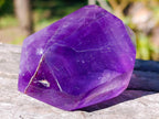 Polished Double Terminated Amethyst Window Crystal x 1 From Akansobe, Madagascar
