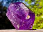Polished Double Terminated Amethyst Window Crystal x 1 From Akansobe, Madagascar