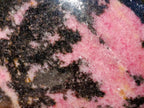 Polished Rhodonite Gemstone Heart x 1 From Madagascar