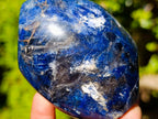 Polished Super Rare Deep Blue Dumortierite Standing Display Piece x 1 From Madagascar