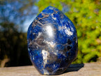Polished Super Rare Deep Blue Dumortierite Standing Display Piece x 1 From Madagascar