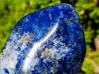 Polished Super Rare Deep Blue Dumortierite Standing Display Piece x 1 From Madagascar
