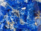 Polished Super Rare Deep Blue Dumortierite Standing Display Piece x 1 From Madagascar