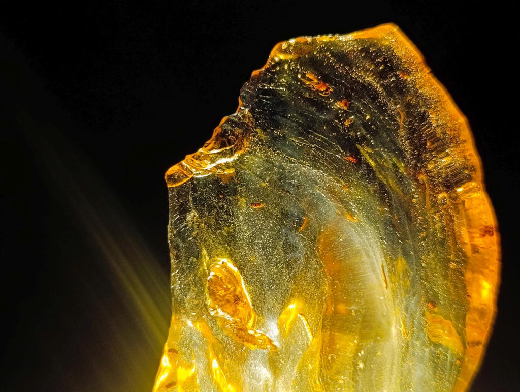 Natural Superb Clear Copal Amber Fossil Specimen x 1 From Nosy Varika Madagascar