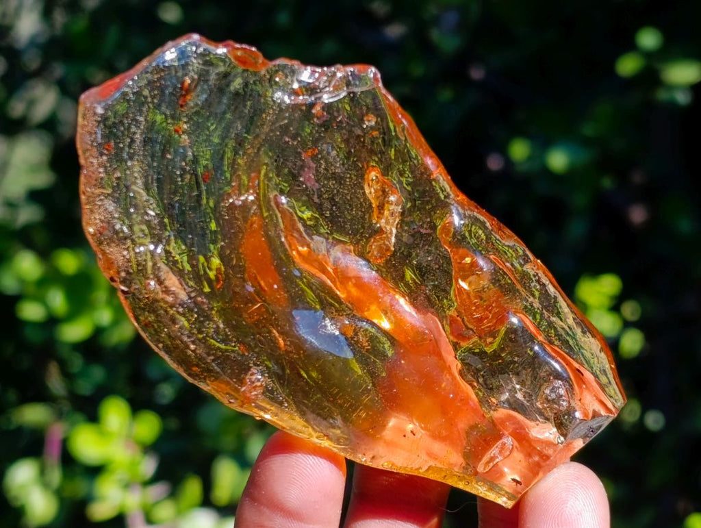 Natural Superb Clear Copal Amber Fossil Specimen x 1 From Nosy Varika Madagascar