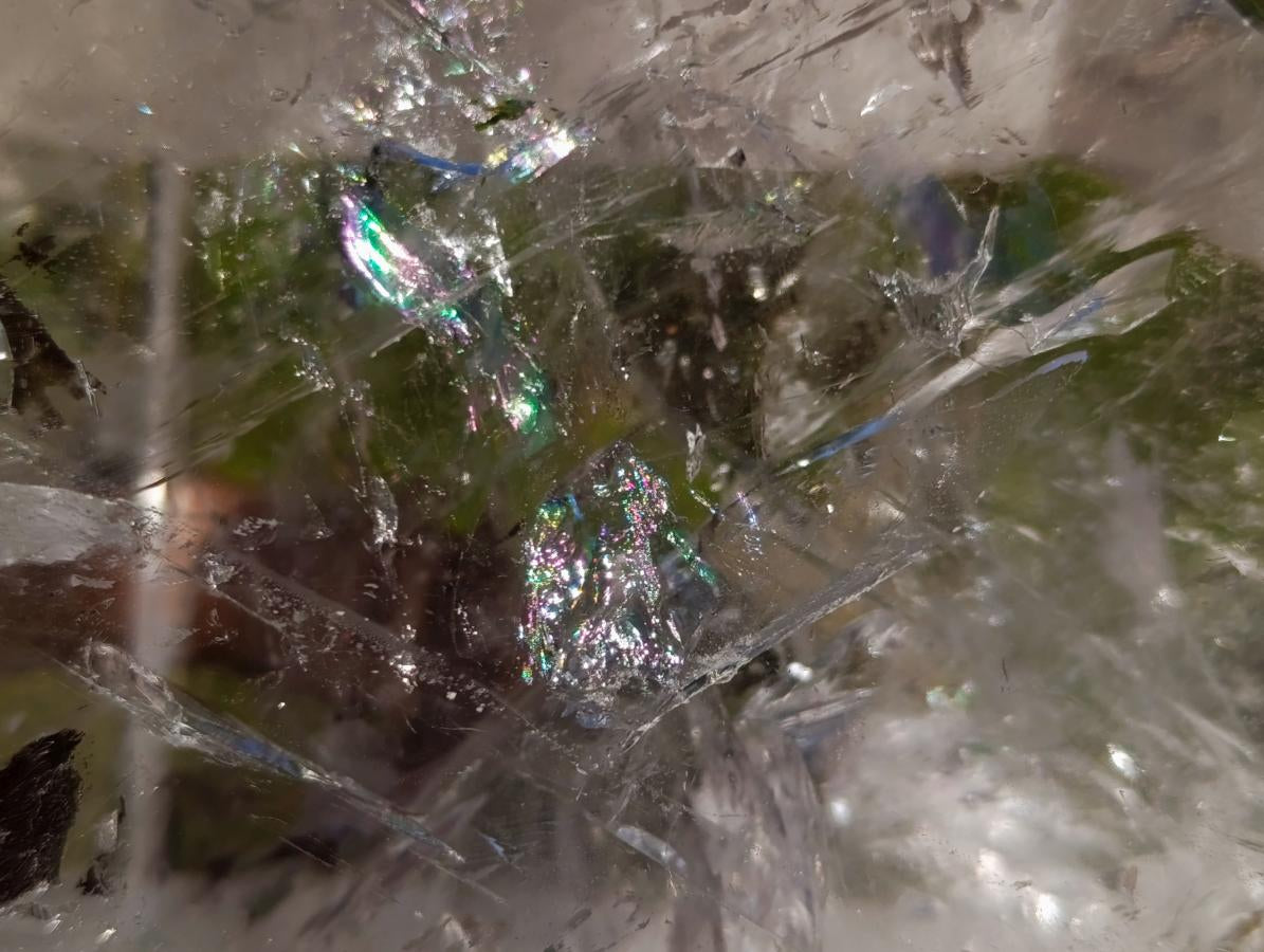 Polished Large Clear Quartz Standing Display Crystal x 1 From Madagascar