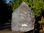 Polished Large Clear Quartz Standing Display Crystal x 1 From Madagascar