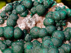 Natural Cabinet Size Ball Malachite Specimen x 1 From Mindingi Mine, Congo