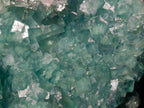 Natural Cabinet Size Cubic Fluorite Crystal Cluster Specimen x 1 From Mandrosonoro Madagascar