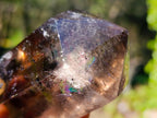 Polished Double Terminated Smokey Quartz Crystal with Inclusions x 1 From Madagascar