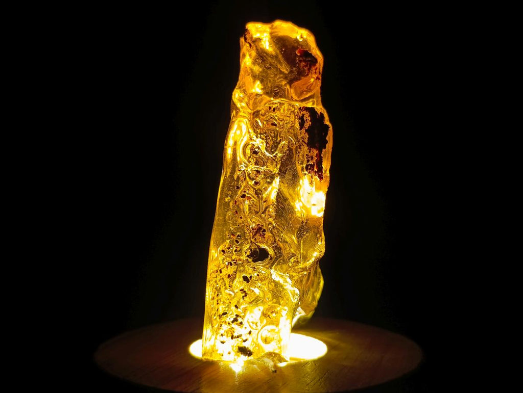 Natural Large Copal Amber Fossil Specimen with Inclusions x 1 From Nosy Varika Madagascar