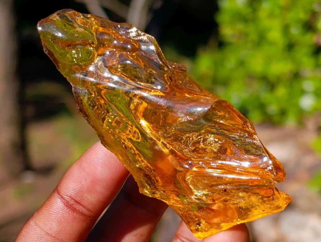 Natural Large Copal Amber Fossil Specimen with Inclusions x 1 From Nosy Varika Madagascar