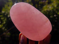 Polished Gemmy Rose Quartz Display Piece x 1 From Ambatondrazaka, Madagascar