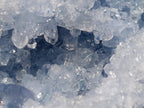 Natural Icy Blue Celestite Geode Specimen x 1 From Sakoany Madagascar