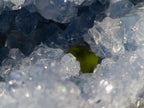 Natural Icy Blue Celestite Geode Specimen x 1 From Sakoany Madagascar