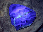 Polished Large Translucent Watermelon Fluorite Slice x 1 From Uis, Namibia