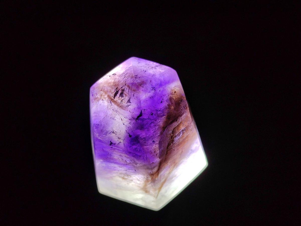 Polished Smokey Amethyst Window Dispaly Crystal x 1 From Akansobe, Madagascar