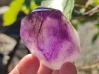 Polished Smokey Amethyst Window Dispaly Crystal x 1 From Akansobe, Madagascar