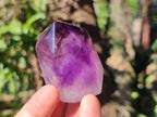 Polished Smokey Amethyst Window Dispaly Crystal x 1 From Akansobe, Madagascar
