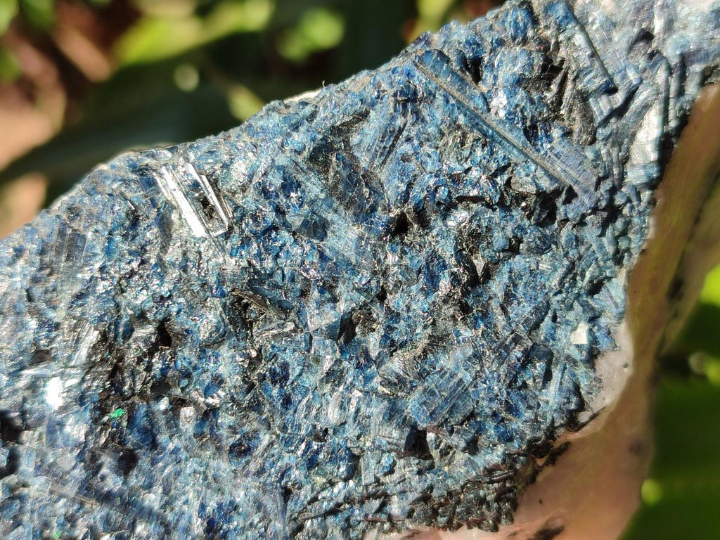 Natural Rare Blue Indicolite Tourmaline Crystals in White Quartz x 1 From Karibib, Namibia