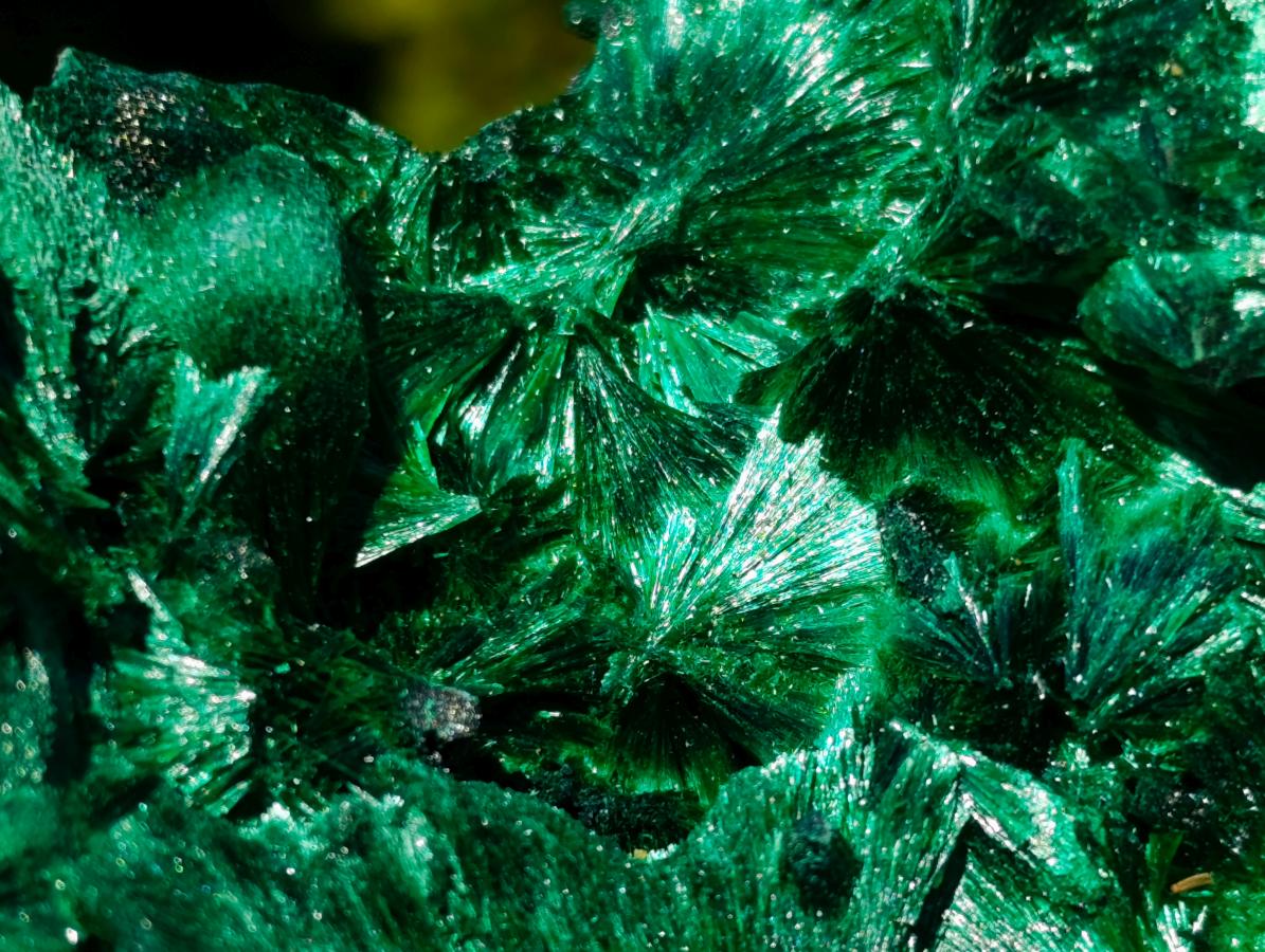 Natural Exquisite Silky Malachite Cabinet Specimen x 1 From Kasompe, Congo