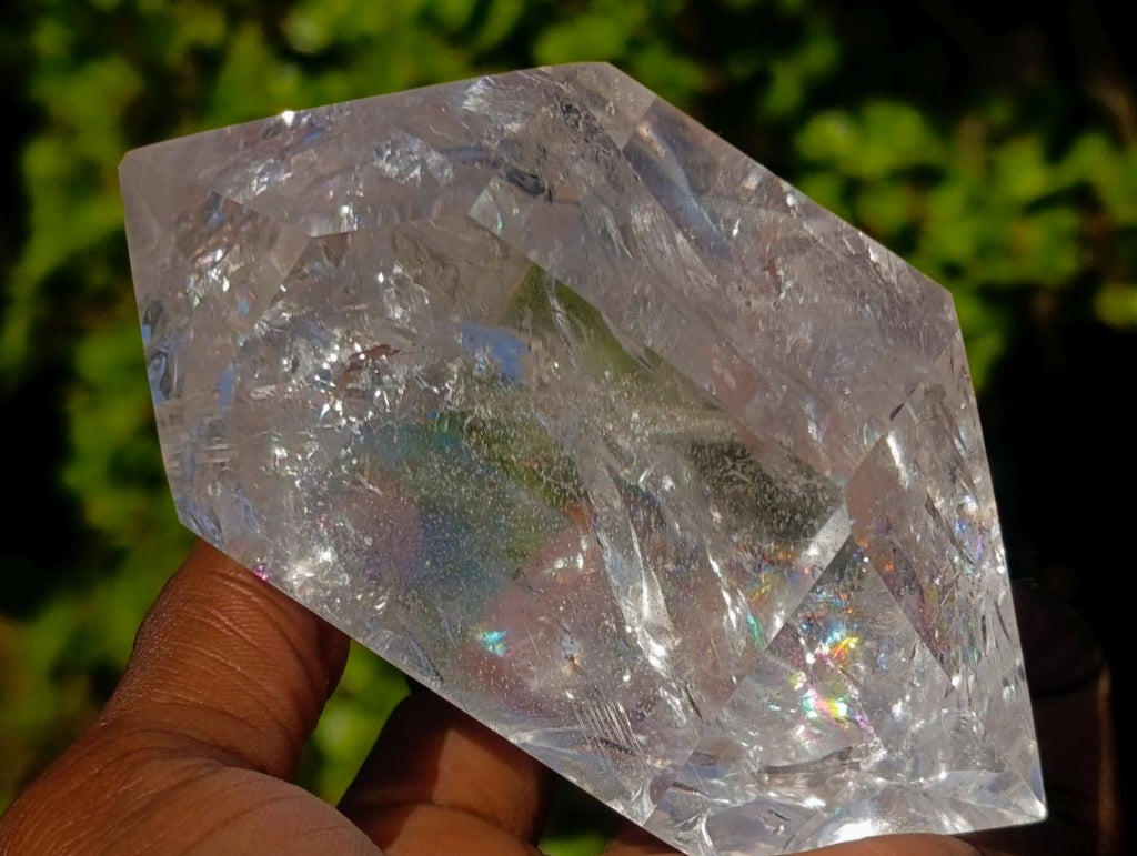 Polished Double Terminated Clear Quartz Crystal x 1 From Madagascar