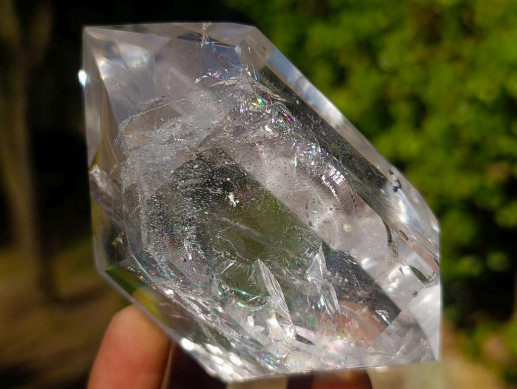 Polished Double Terminated Clear Quartz Crystal x 1 From Madagascar