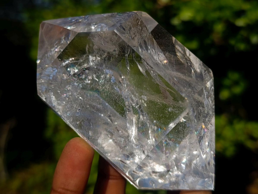 Polished Double Terminated Clear Quartz Crystal x 1 From Madagascar