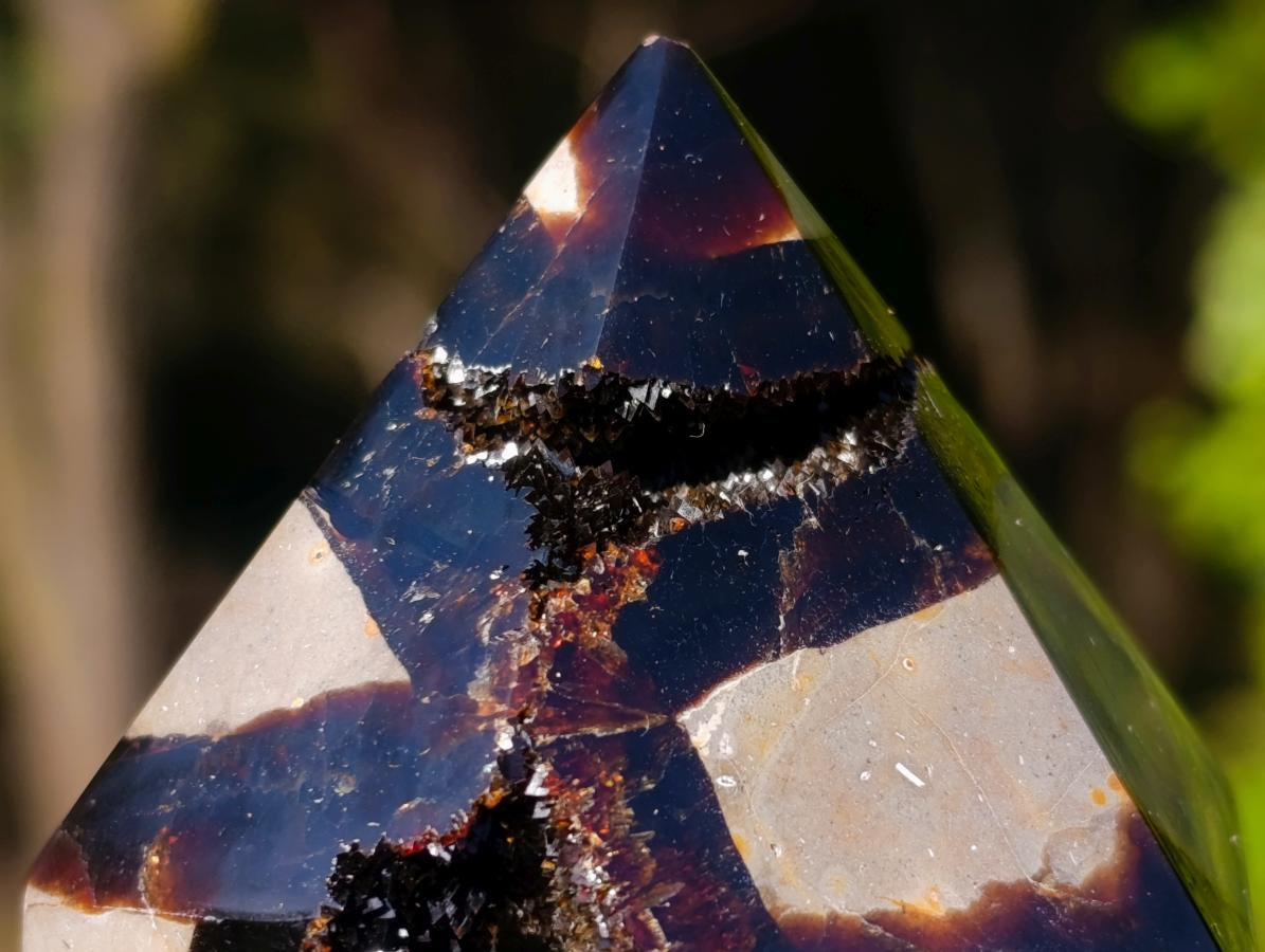 Polished Septerye Sauvage Display Crystal x 1 From Mahajanga, Madagascar