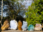 Natural Mix of African Minerals and Crystals Set of 6 x 1 From Southern Africa
