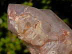Polished and Natural Skeletal Quartz Window Crystal x 1 From Madagascar