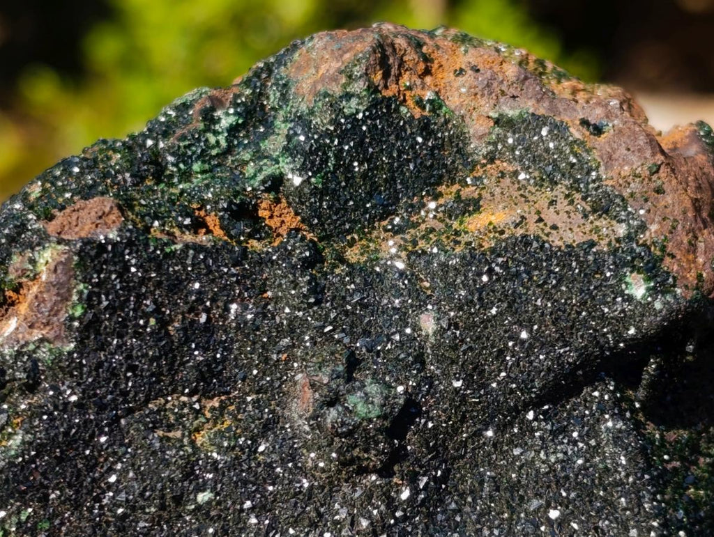 Natural Libethenite Crystals on Dolomite Matrix Specimen x 1 From Kolwezi, Congo