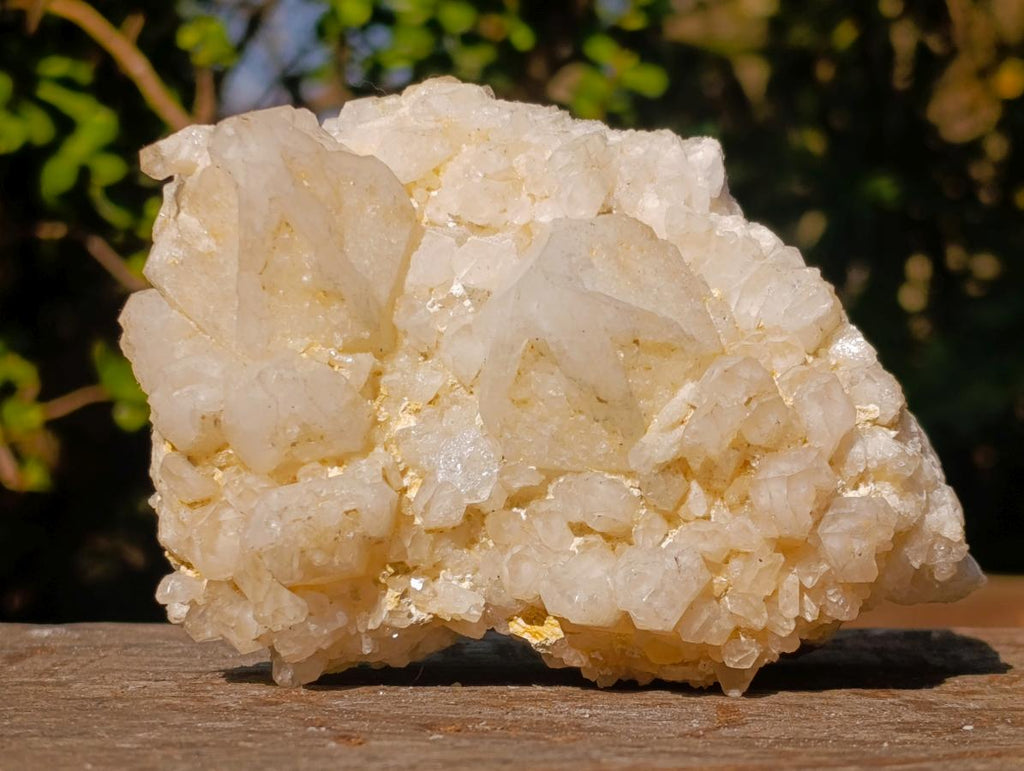 Natural "Love Star" Cascading Pineapple Quartz Crystal Cluster x 1 From Madagascar