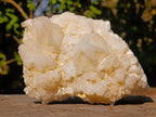 Natural "Love Star" Cascading Pineapple Quartz Crystal Cluster x 1 From Madagascar